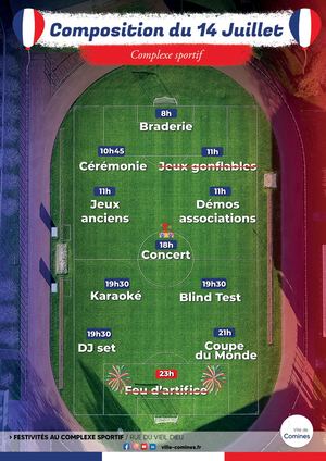 Programme Fête Nationale 2026