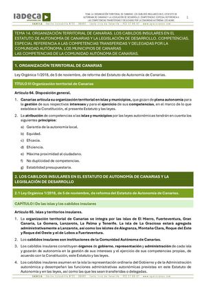 Anexo Tema 14 Parte General Administrativo Gobcan