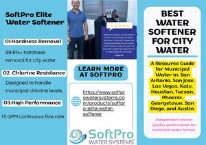 Soft Pro Elite Water Softener City Water Guide