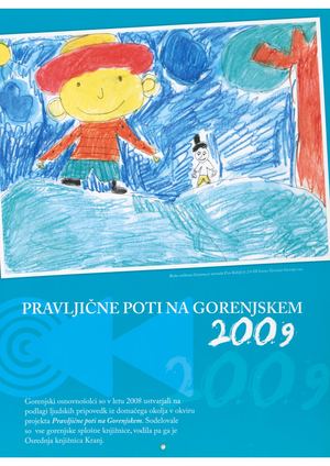 Koledar Pravljične poti na Gorenjskem 2009