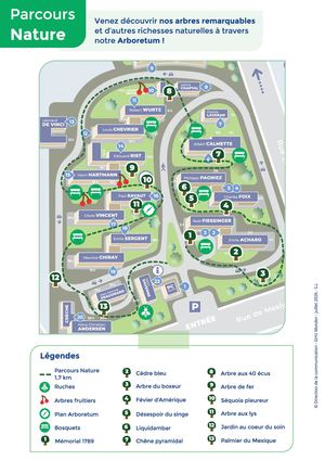 Arboretum + art + sportif -  QR Code