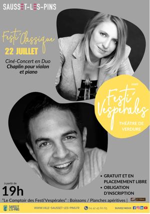 Programme Cine Concert Chaplin