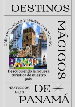 Revista De Las Maravillas De Panama Hecho Por Carlos Y Maryelis (1)