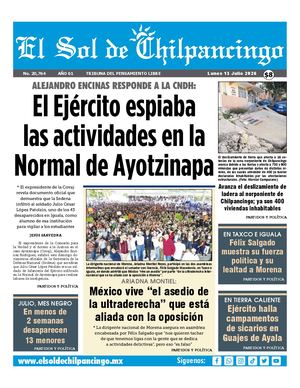 El Sol De Chilpancingo 13 Julio 2026 Compressed