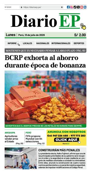 2026 07 13 Diario Ep Aqp