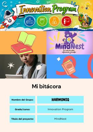 Grupo 6 Harmoniq Bitácora 11° A
