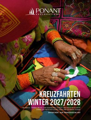 Ponant Katalog Winter 2027 2028 Stand 0626