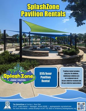 Splash Zone Pavilion Rentals