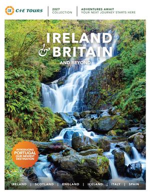 CIE Tours USA 2027 Brochure