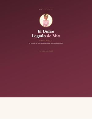 El Dulce Legado De Mia (1)