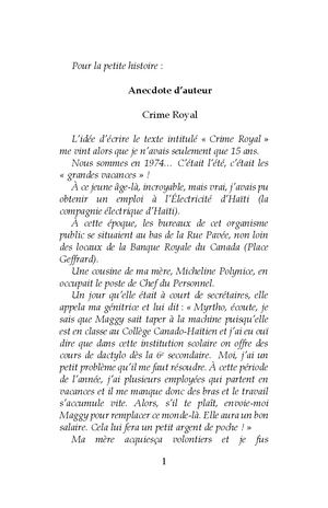Crime Royal Calameo (1)