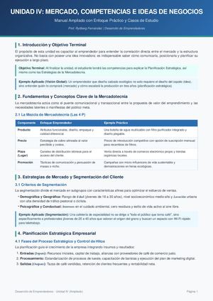 Mercado Competencias Ideas Negocios