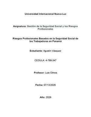 Gestion De Seguridad Semestral