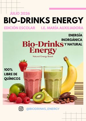 Revista Bio Drinks Energy