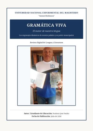 Revista Gramatica Viva Con Portada V2