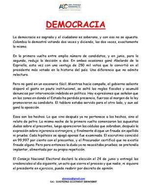 Democracia