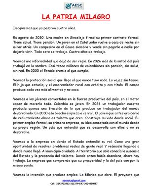 La Patria Milagro1