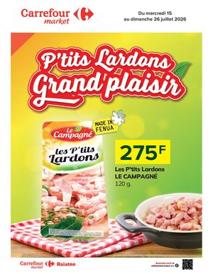 Catalogue Carrefour Market - Petits Prix 2 - 15 au 26 juillet 2026