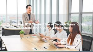 Optimizing B2B Content For AI Search Summaries: Multi-Channel Best Practices