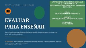 la Evaluaciòn