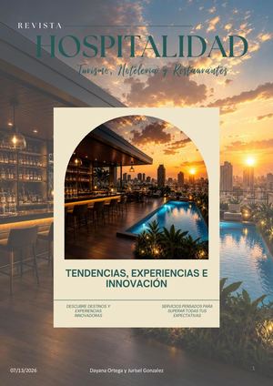 Tendencias Del Turismo