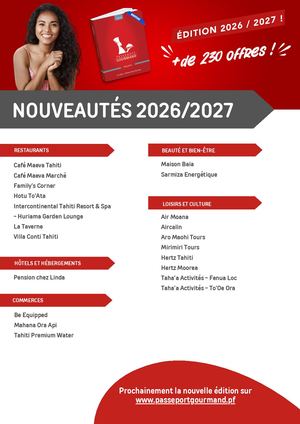 Affiche A4 Nouveautés 2026/2027