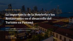 Revista Turismo Hoteleria Restaurantes Panama