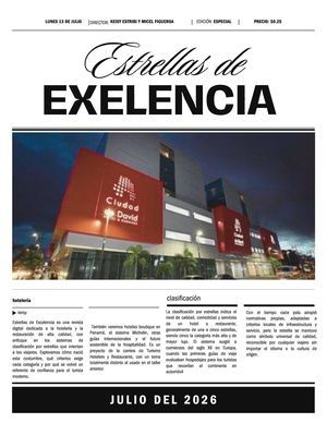 clasificación de hoteles y restaurantes