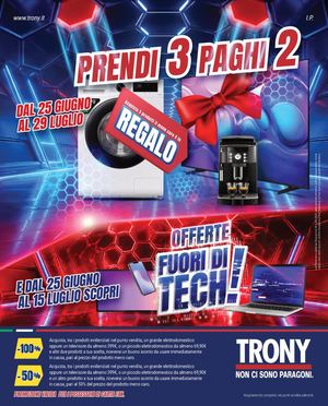 Volantino trony a Mercogliano