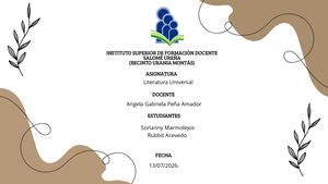 Revista Temática De Literatura