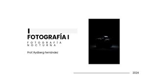 Fotografía I Rydberg Fernández