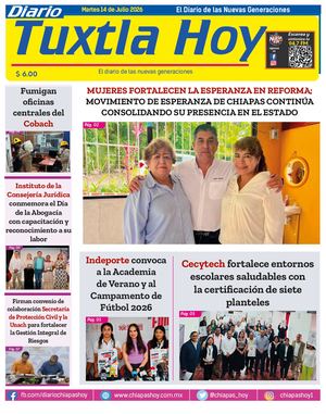 Tuxtla Hoy 14 De Julio 2026ok