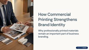 How Commercial Printing Strengthens Brand Identity