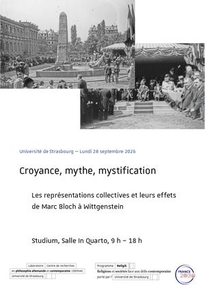 Programme sémianire "De Marc Bloch à Wittgenstein"