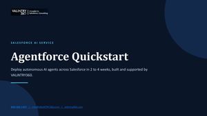 Agentforce Quickstart