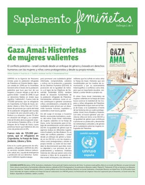 Suplementos Gaza Amal femiñetas