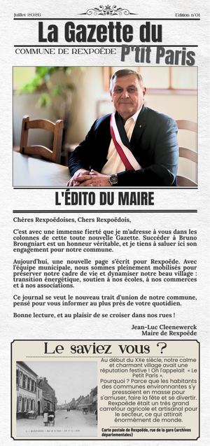Gazette N°1 - Juillet 2026