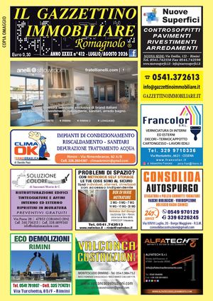 Il Gazzettino Immobiliare Romagnolo - Luglio/Agosto 2026