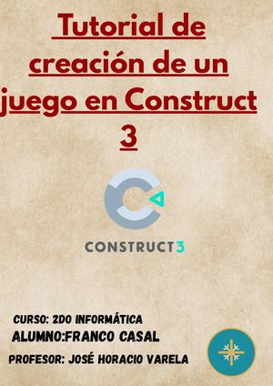 Tutorial De Creación De Un Juego De Carreras En Construct 3