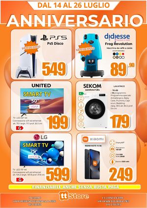 Anniversario Ttstore