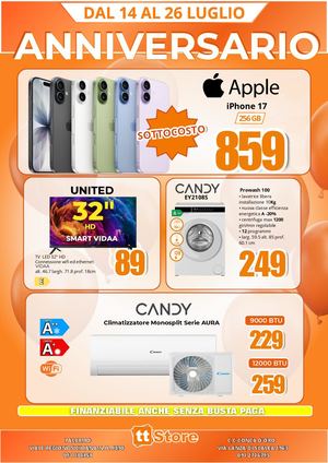 Anniversario TTSTORE