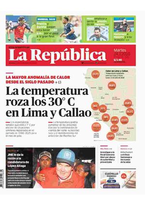 2026 07 14 Diario La Republica