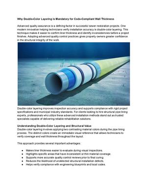Why Double Color Layering Is Mandatory For Code Compliant Wall Thickness