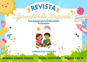 Revista De Preescolar