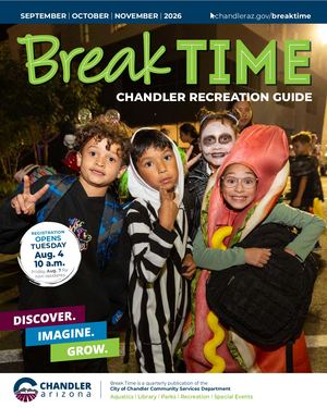 Fall 2026 Break Time by Chandler Parks & Recreation