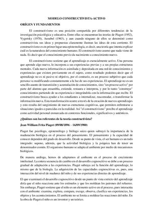 Teoría Constructivista Y Emancipadora