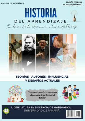 Historia del Aprendizaje