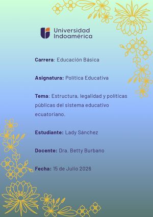 Sistema Educativo