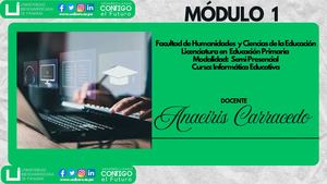 Informática Educativa Módulo 1 Conociendo El Sistema Informático (1)