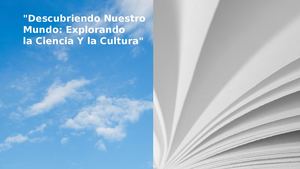 Descubriendo Nuestro Mundo